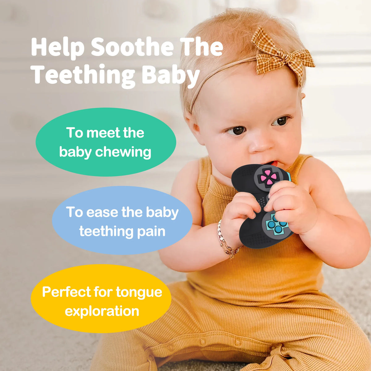 Anneau Dentition Game pad Bébé