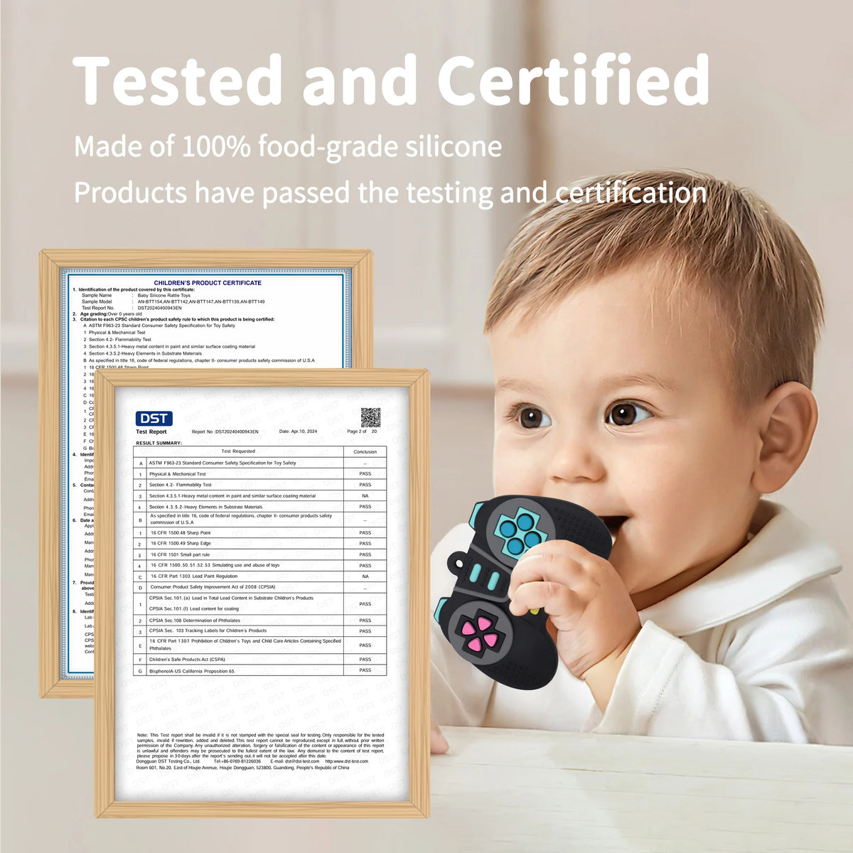 Anneau Dentition Game pad Bébé
