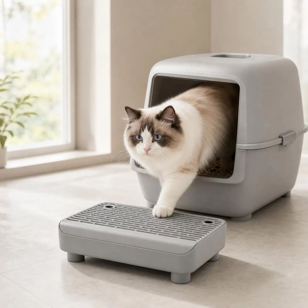 Tapis Attrape-Litière Chat