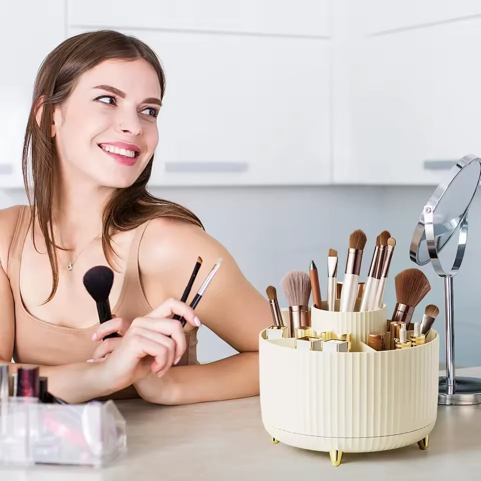 Organiseur Maquillage Rotatif