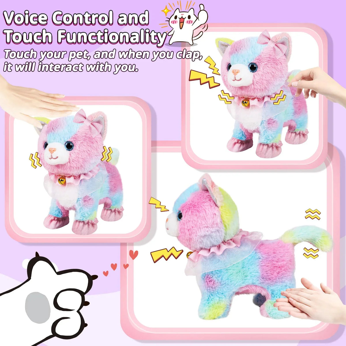 Jouet  mignon Interactif pour chat