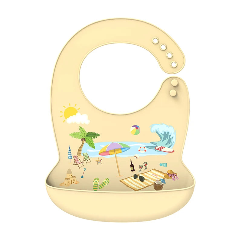 Bavoir Silicone Banane
