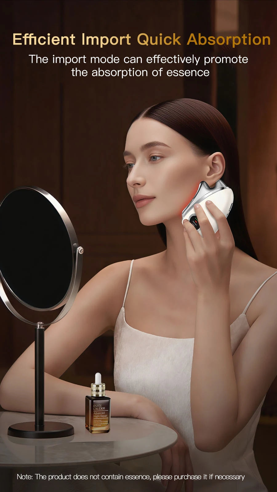Electric Gua Sha Facial Massager with EMS RF LED Vibration Face Lifting Skin Tightening Anti Aging Beauty Device Skin Care Tool