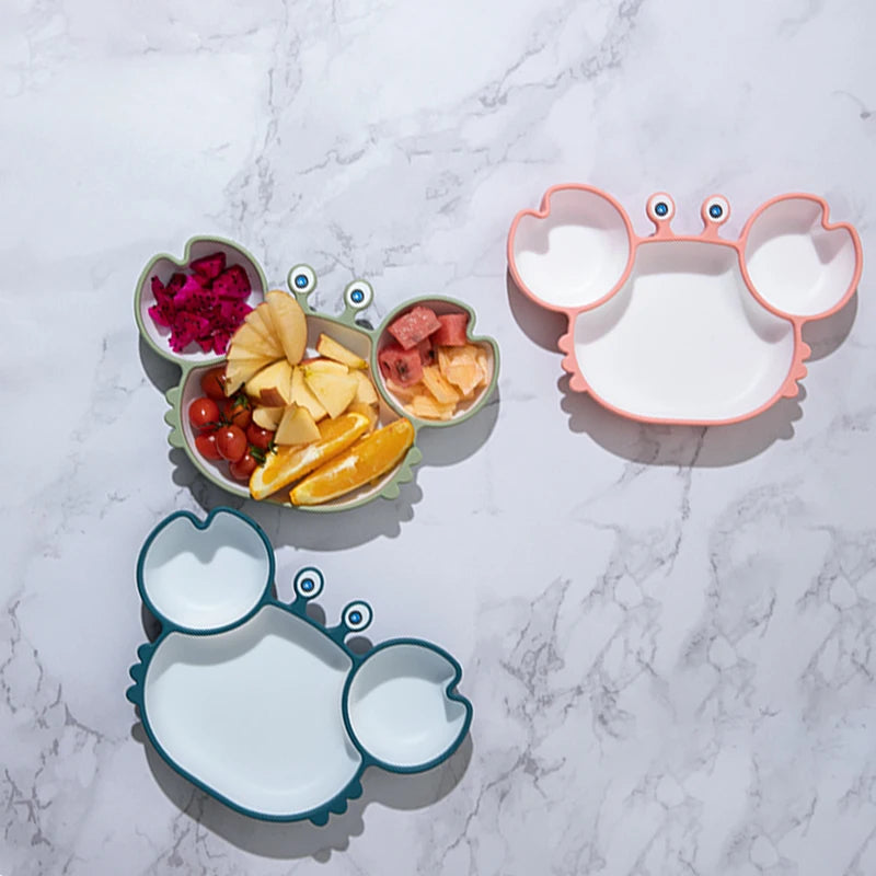 Assiette Bébé Anti-Dérapante