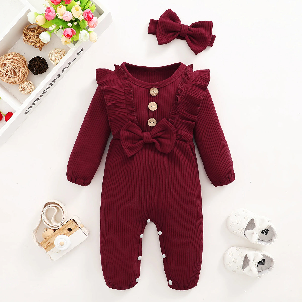 Ensemble Bébé Fille Douillet