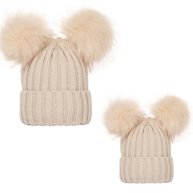 Bonnet Bébé Pompon Douillet