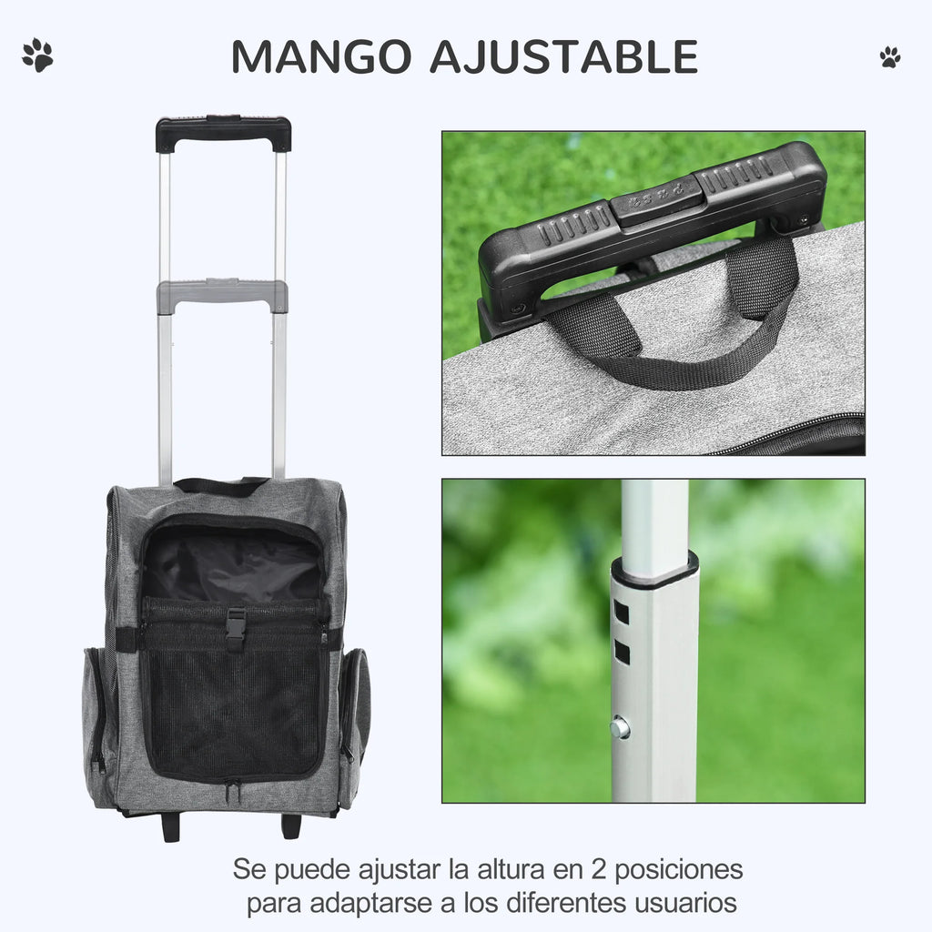 Chariot 2-en-1 Pour Animaux