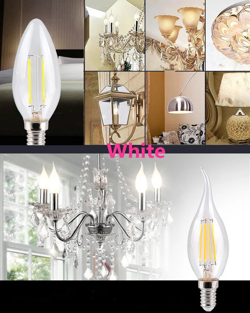 Ampoules LED Filament C35