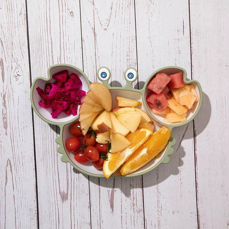 Assiette Bébé Anti-Dérapante