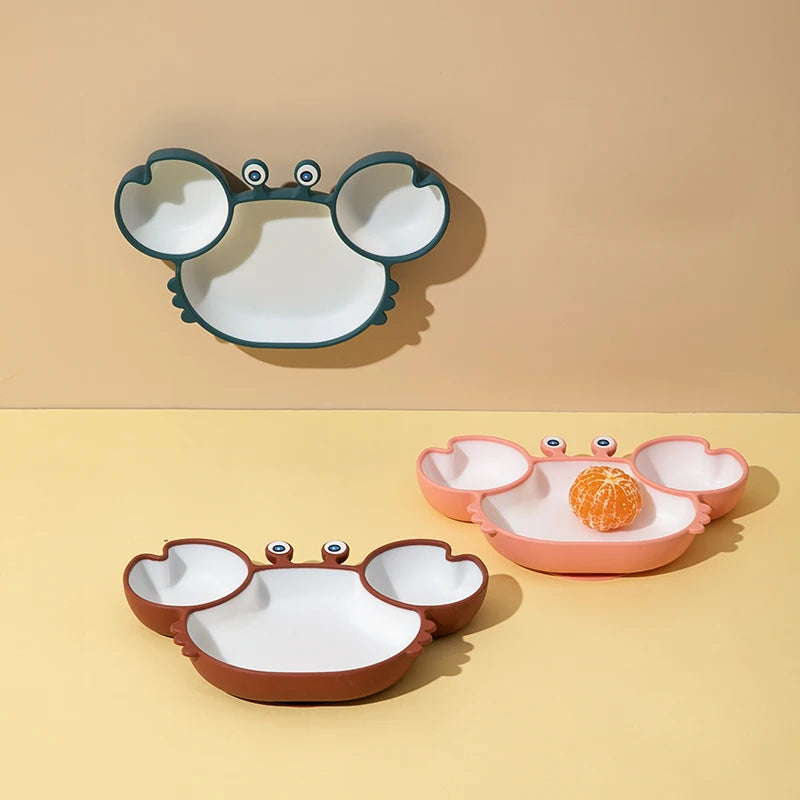 Assiette Bébé Anti-Dérapante