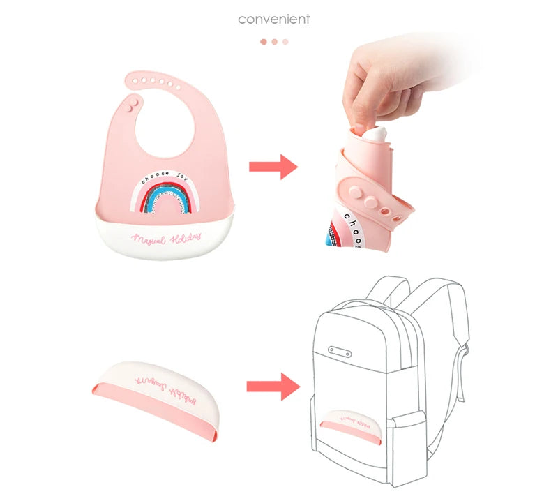 Bavoir Silicone Banane