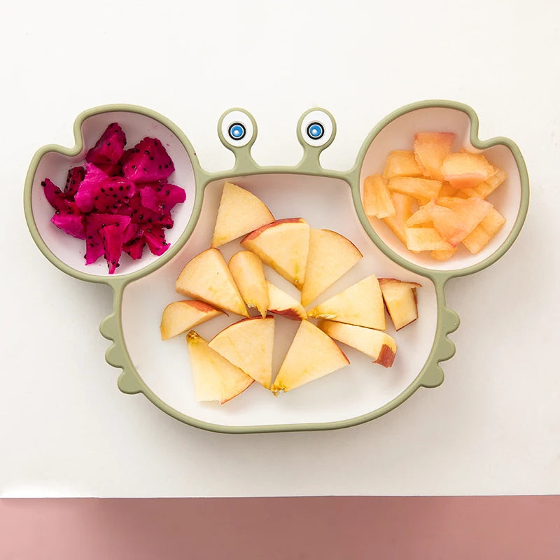 Assiette Bébé Anti-Dérapante