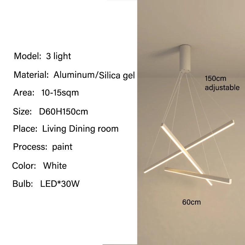 Suspension LED Moderne