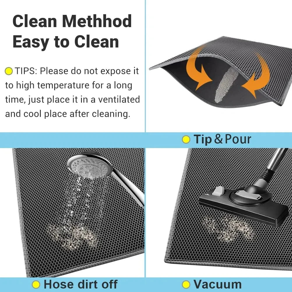 Tapis Litière Double Couche
