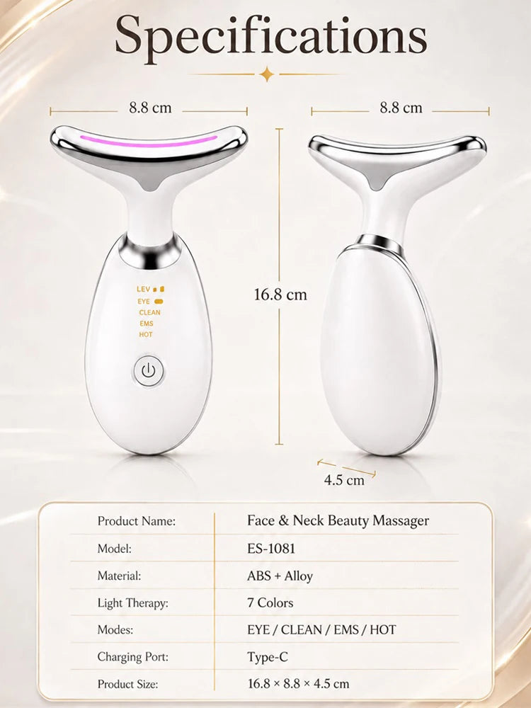 Masseur Visage LED EMS