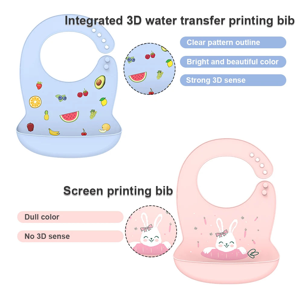 Bavoir Silicone Banane