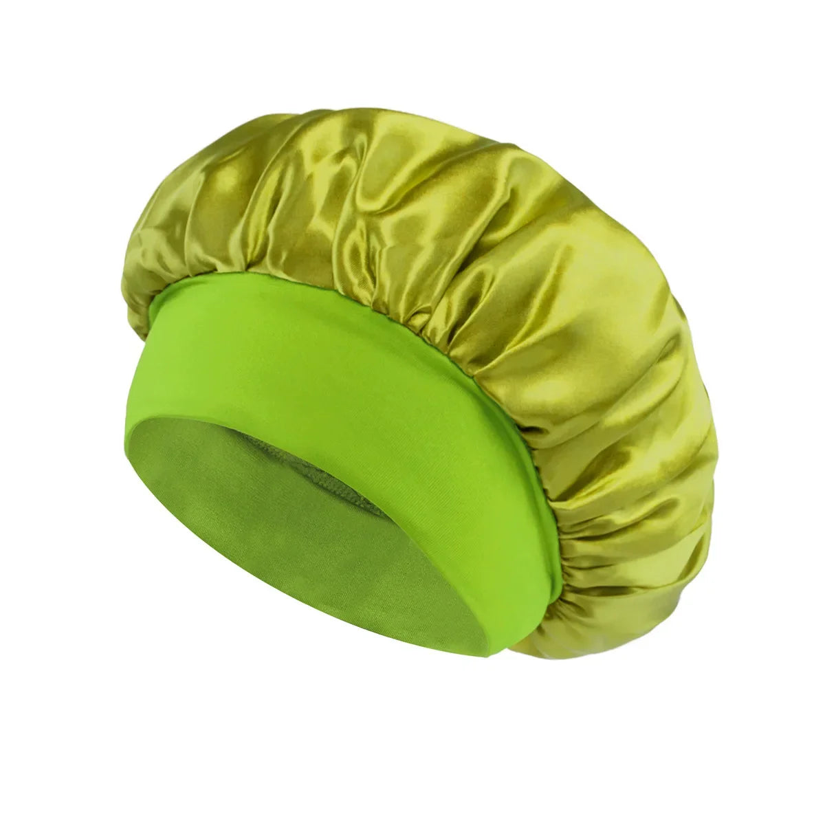Bonnet Satin Bande Large