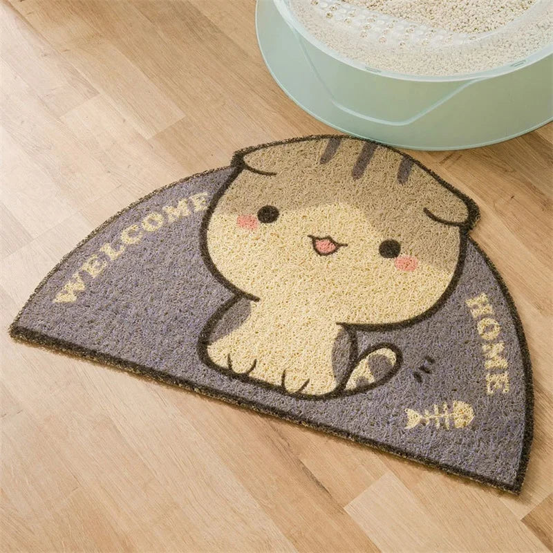Tapis Anti-Litière pour Chat