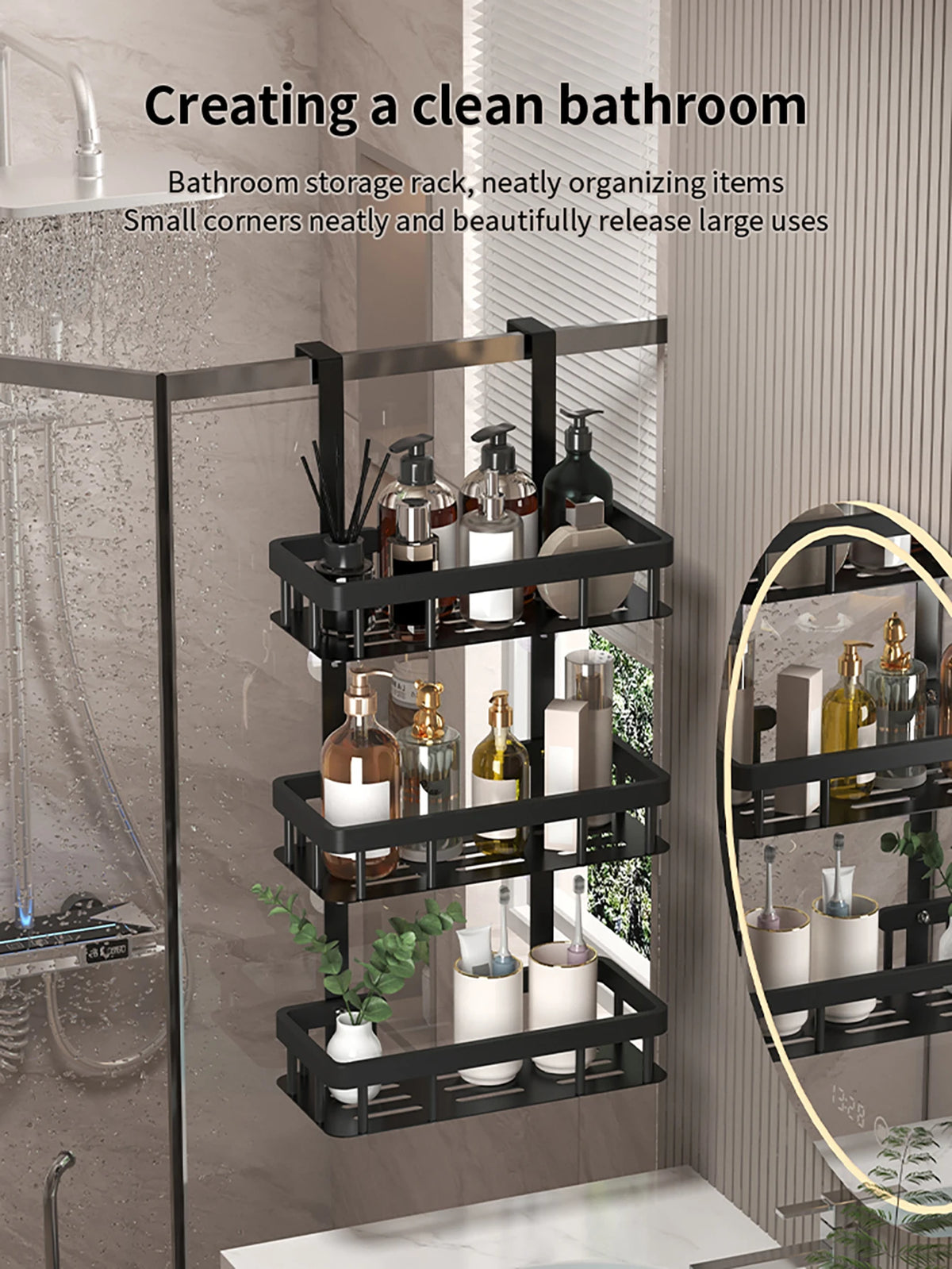 Étagère Douche Sans Perçage