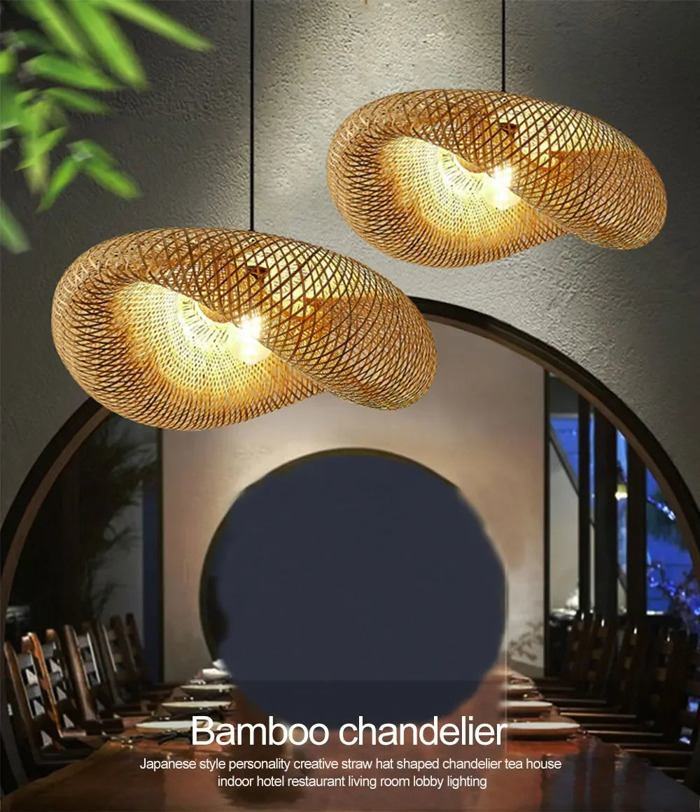 Suspension Bambou Artisanale