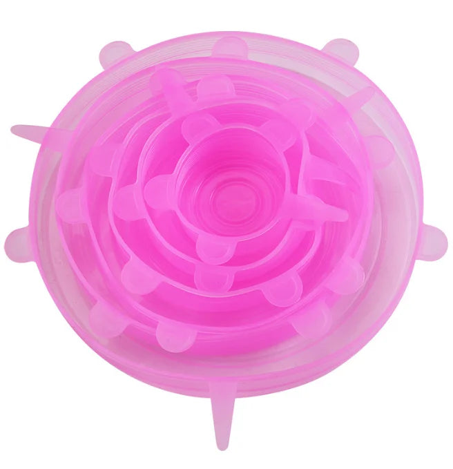 Couvercles Silicone Réutilisables