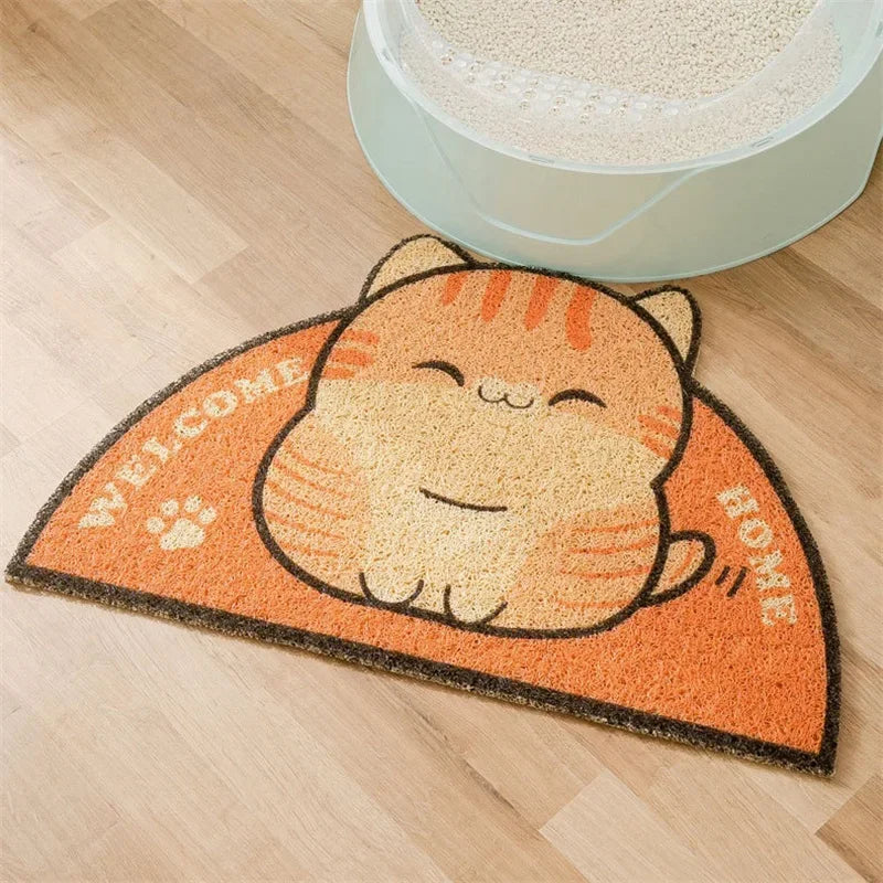 Tapis Anti-Litière pour Chat