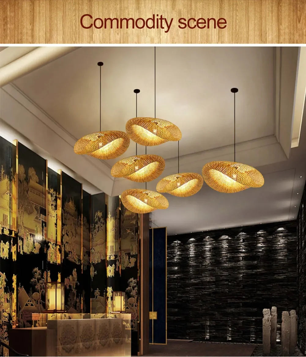 Suspension Bambou Artisanale