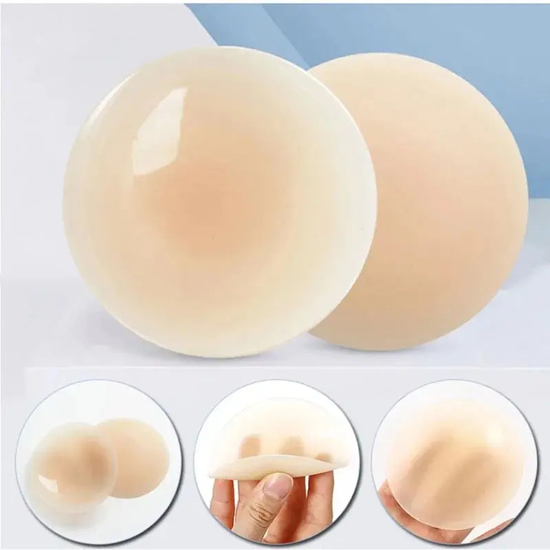 Cache-Cœurs Silicone Invisibles