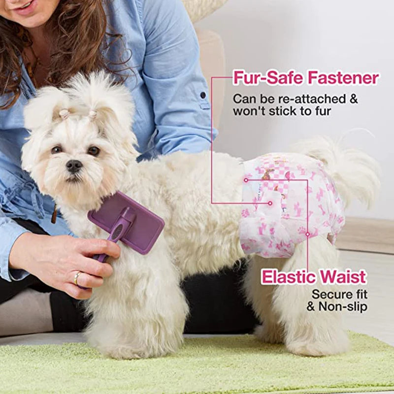 Couches Lavables Chien 10 Pièces