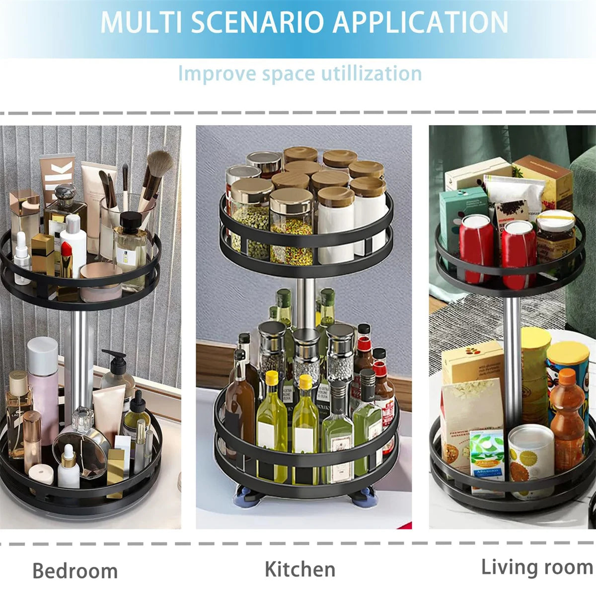 Organiseur Cuisine Rotatif Maison