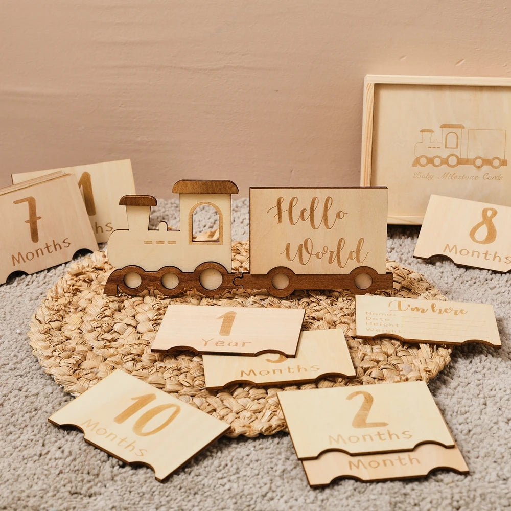 Train Souvenirs Croissance Bébé
