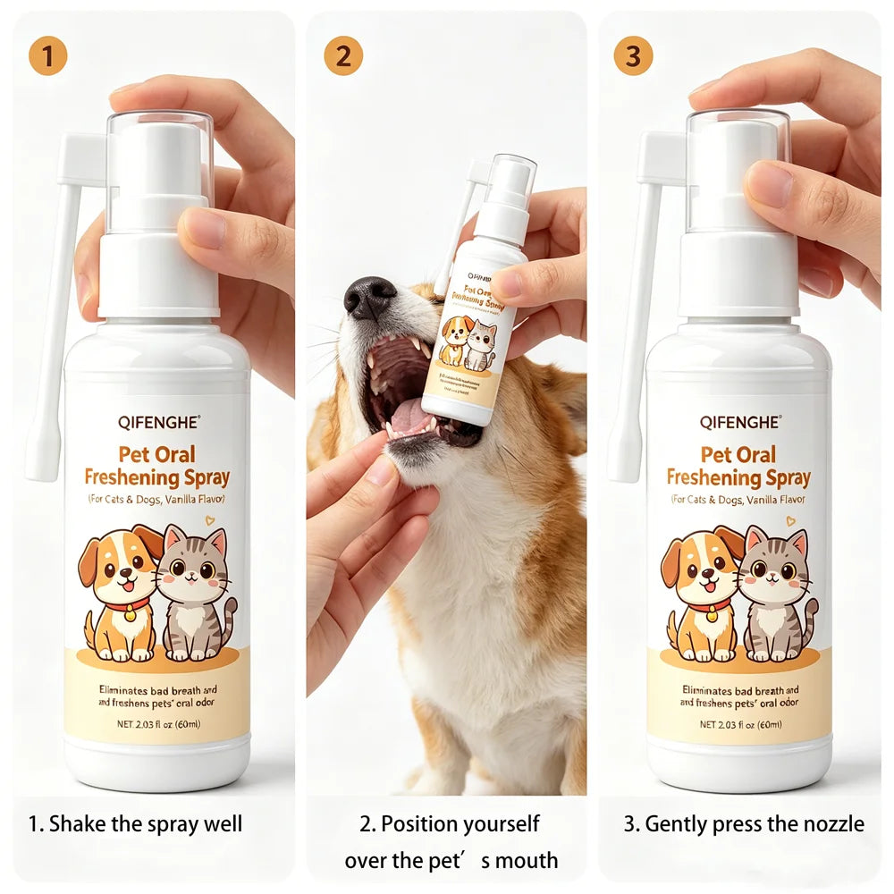 Spray Haleine Fraîche Animaux