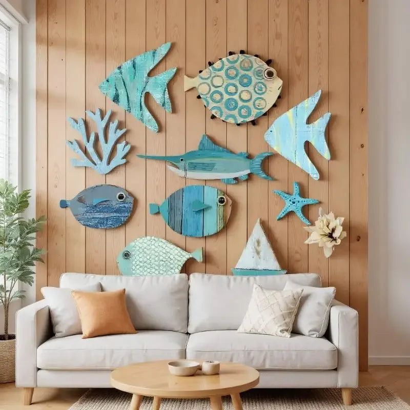 Poissons Muraux Bord De Mer