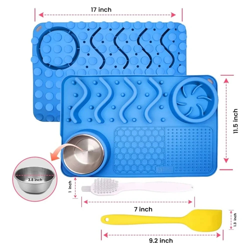 Tapis Slow Feeder Apaisant pour Chiens