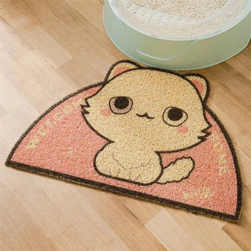 Tapis Anti-Litière pour Chat