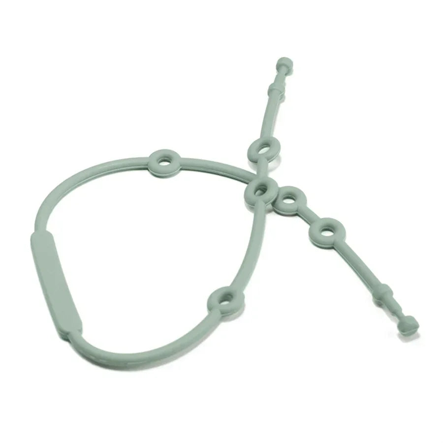 New Silicone Toy Safety Straps Newborn Teething Soother Chew Dummy Chains Adjustable Baby Pacifier Clip Teether Straps