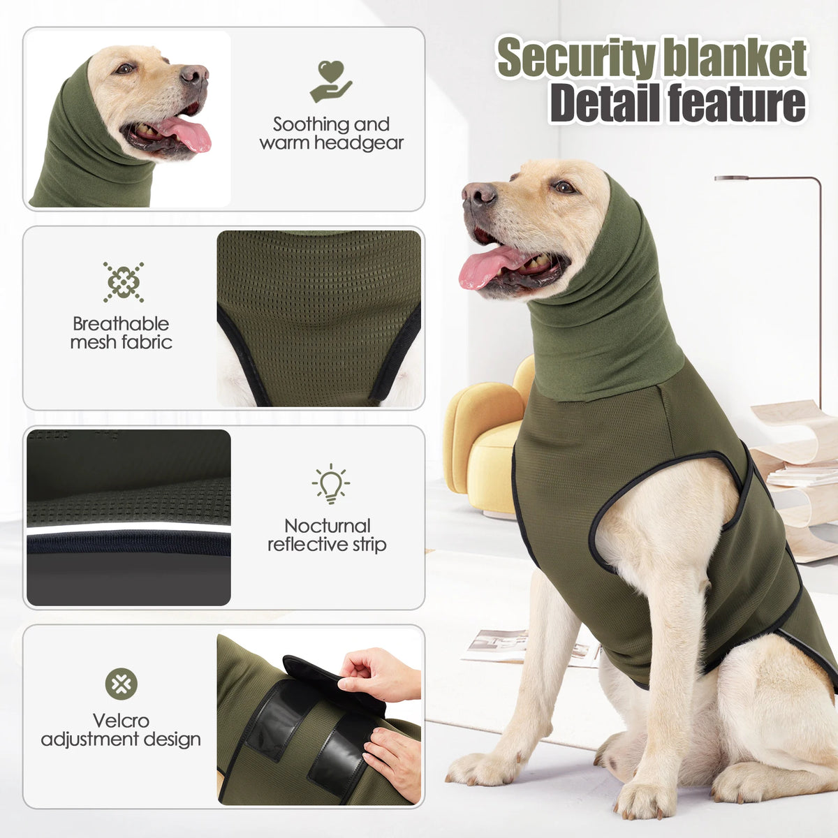 Gilet Apaisant Pour Chien