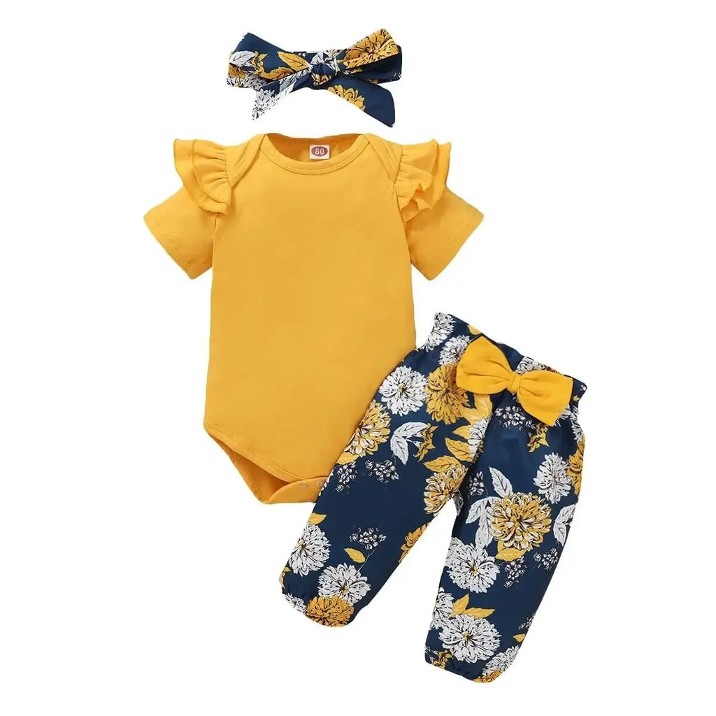 Ensemble Floral Petite Princesse
