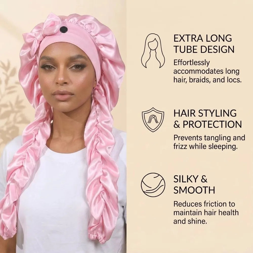Bonnet Satin Boucles Sans Chaleur