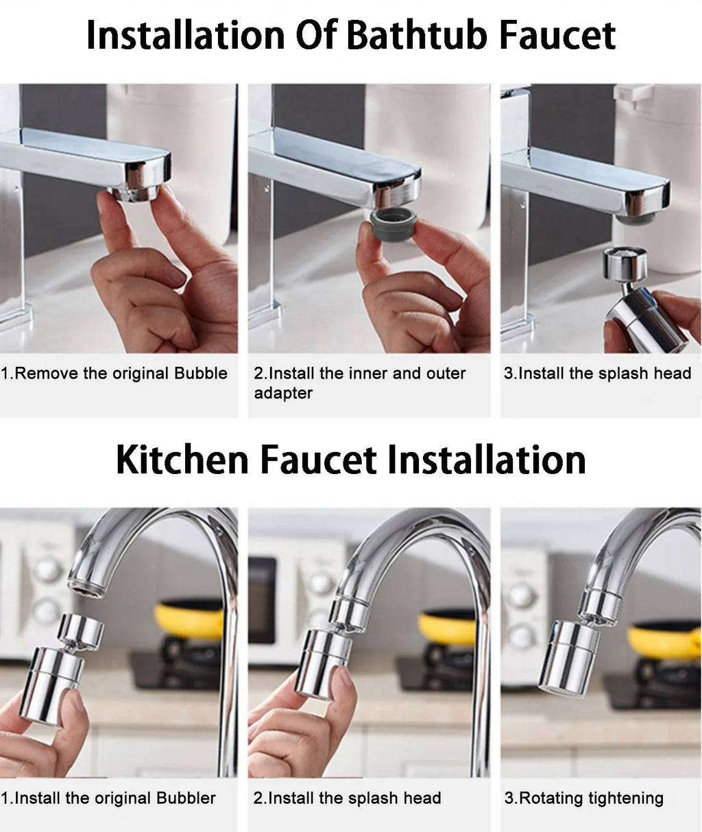 Embout Robinet Rotatif Maison