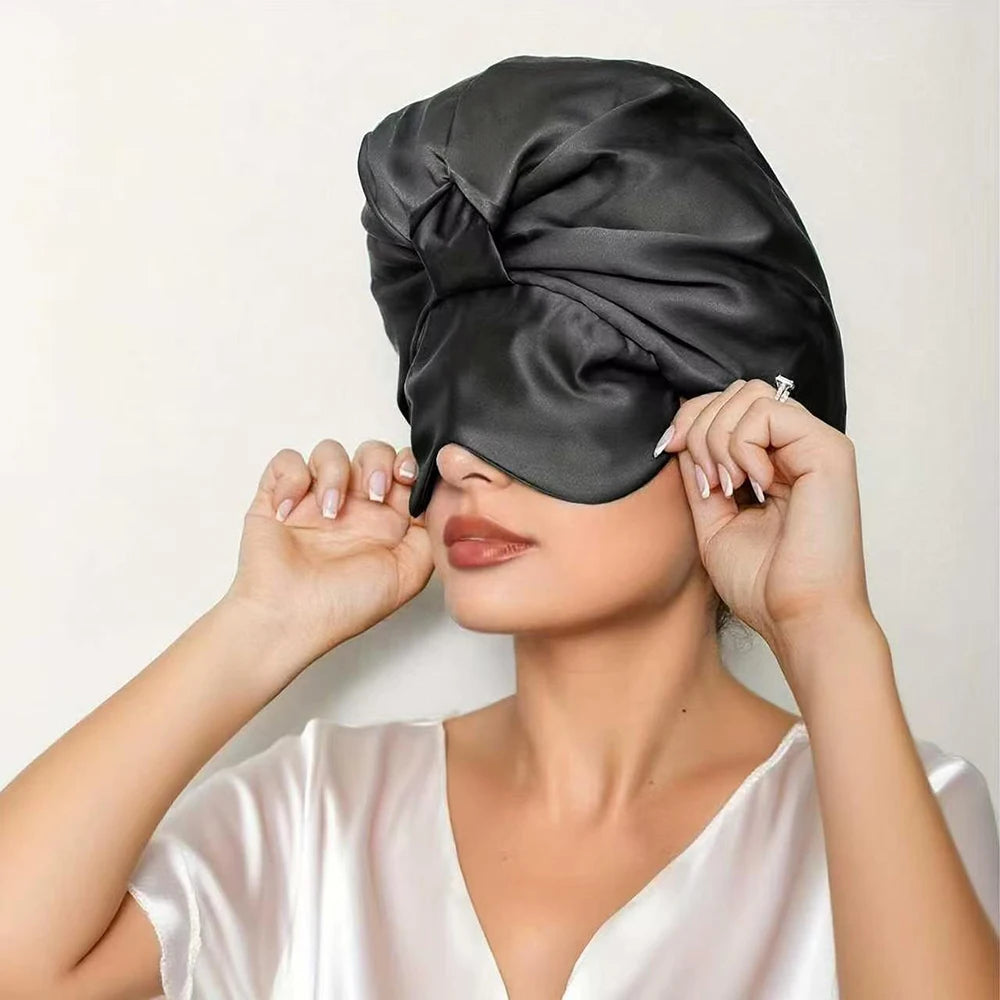 Bonnet Satin 2-en-1