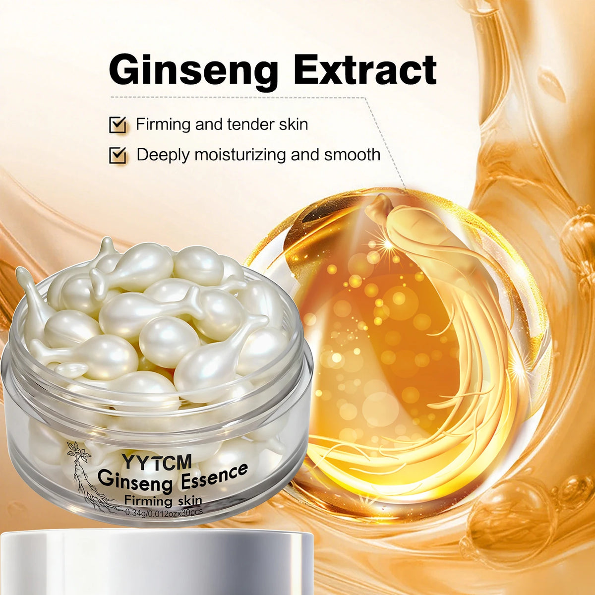 Sérum Capsules au Ginseng