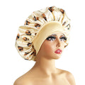 Bonnet Satin Floral XXL