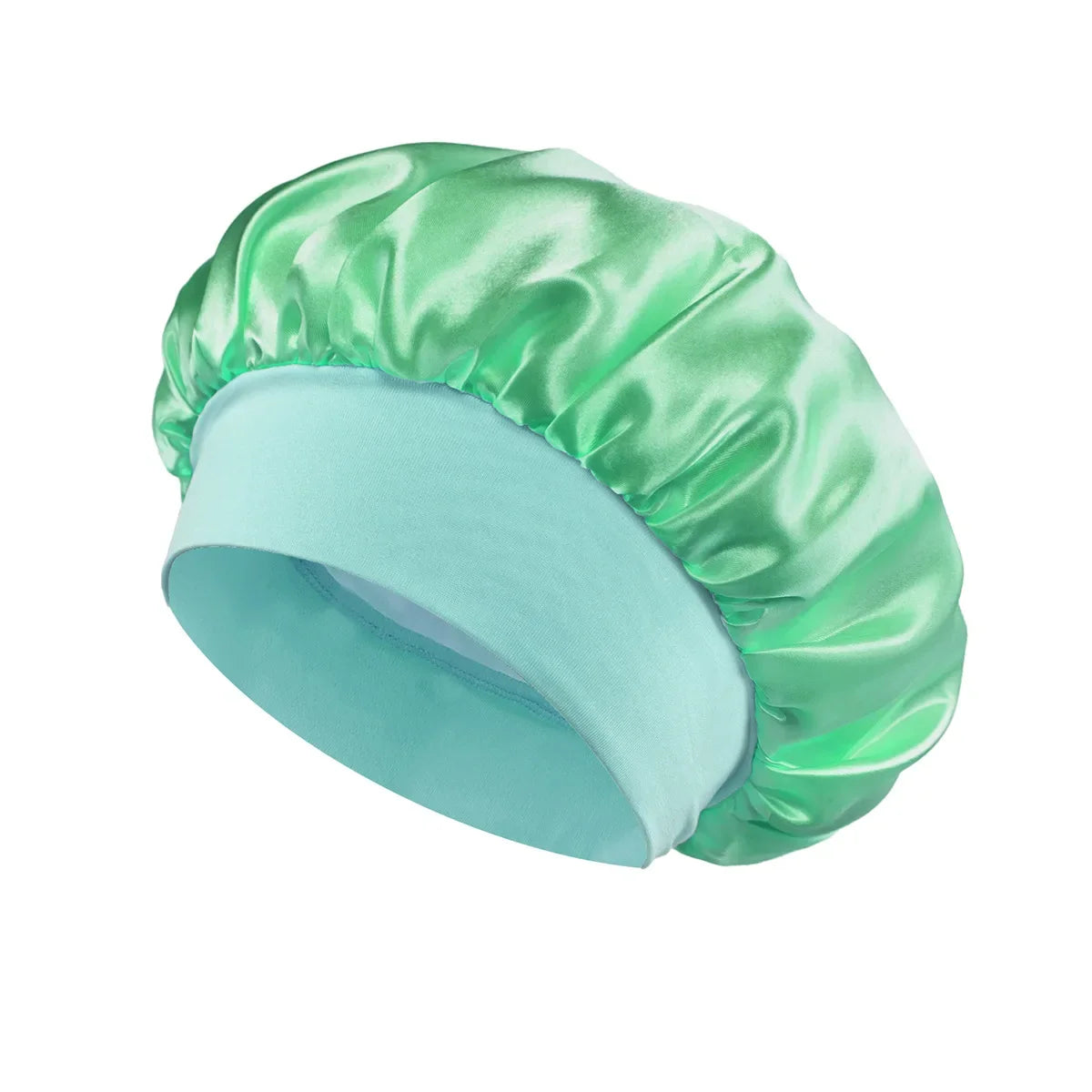 Bonnet Satin Bande Large