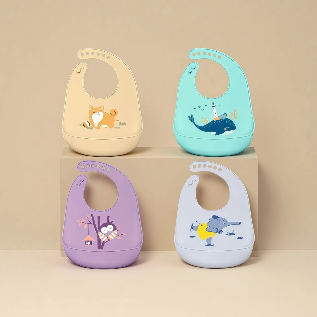 Bavoir Silicone Anti-Taches