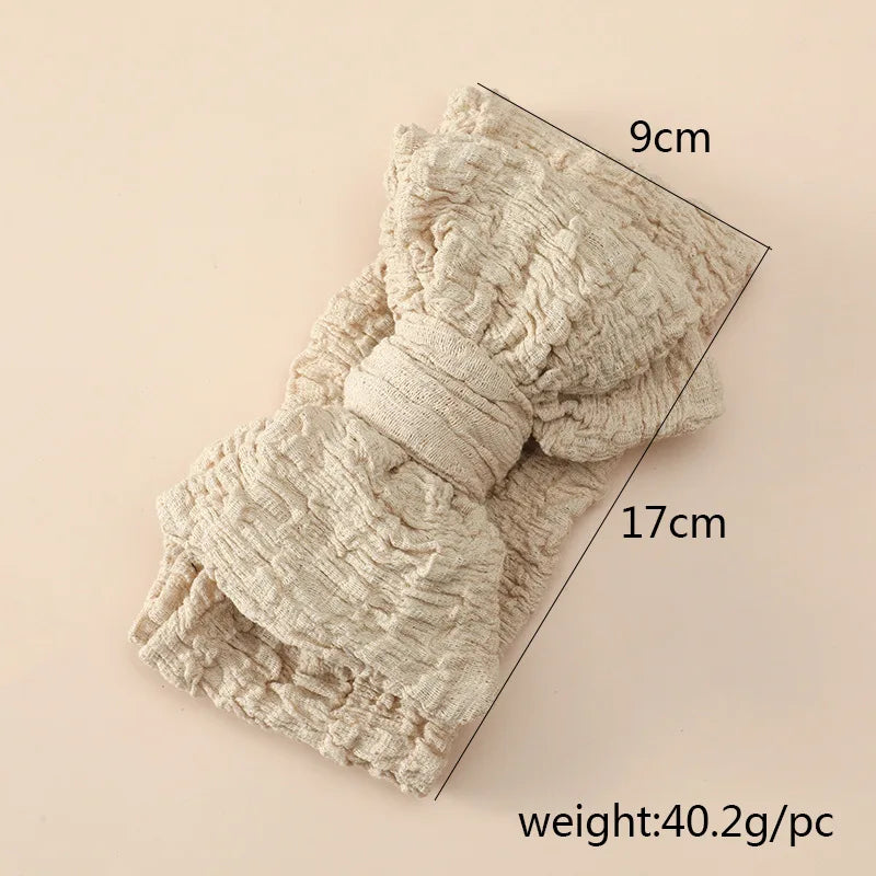 Bandeau Bébé Grand Nœud