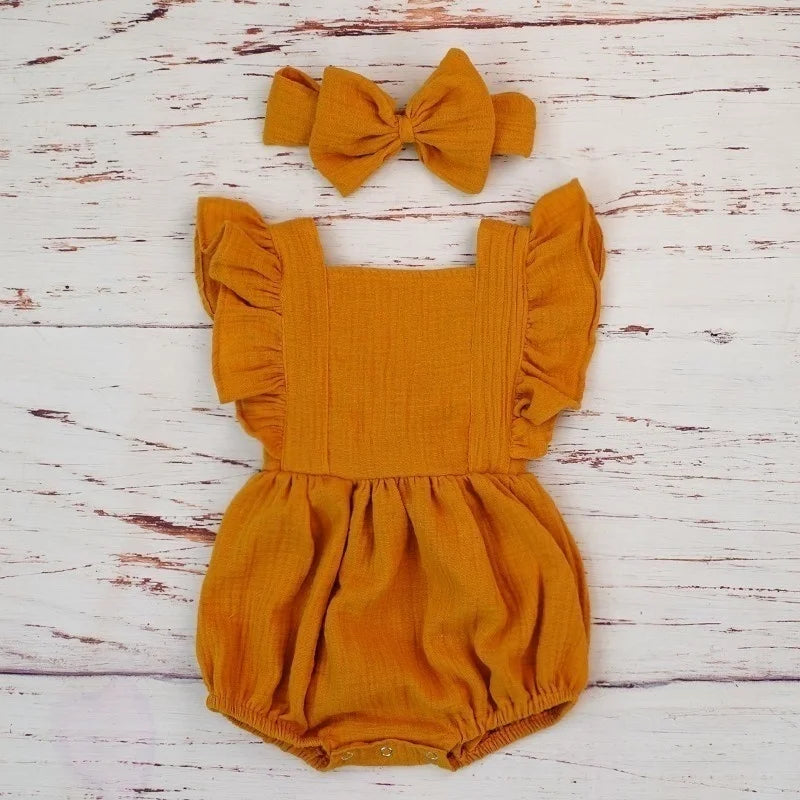 Barboteuse Bébé Rose Poudré