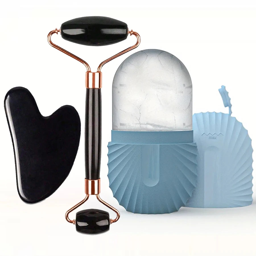 Kit Ice Roller Gua Sha