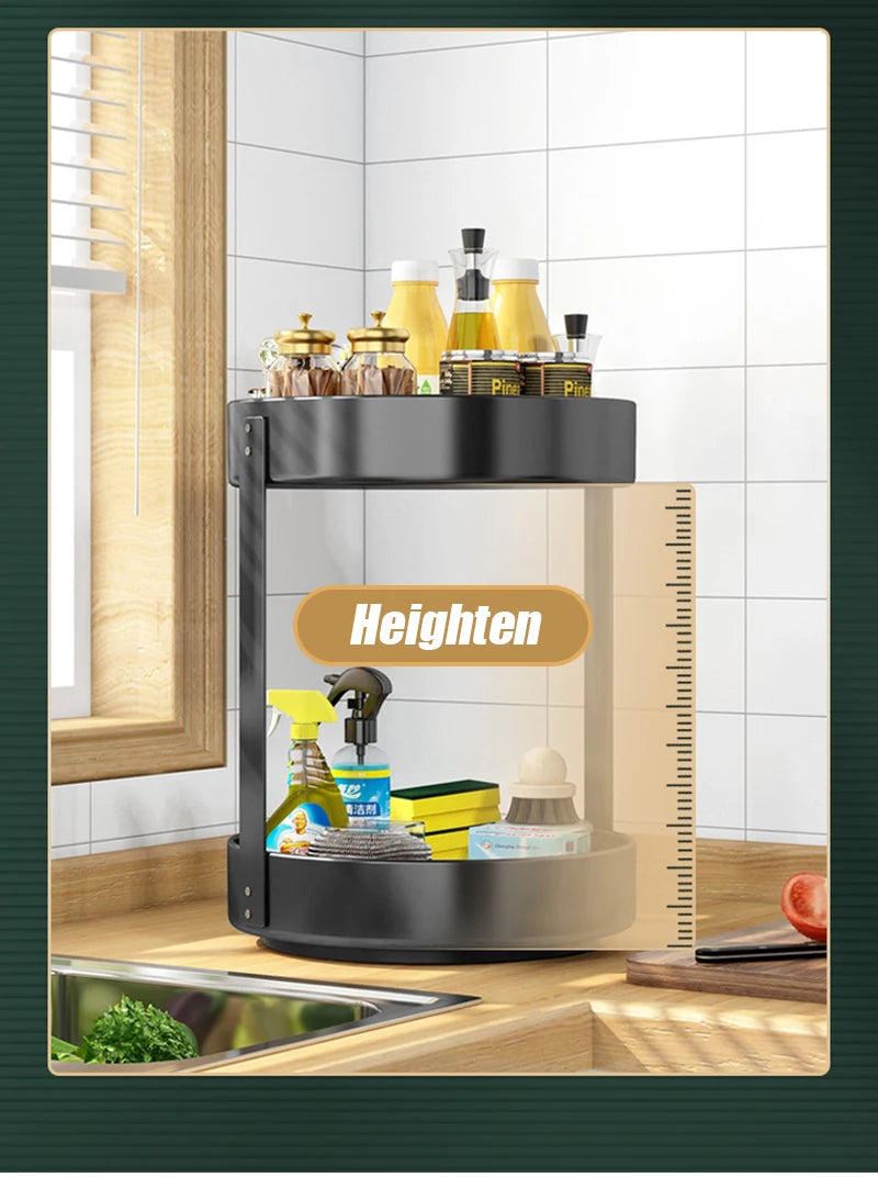 Organiseur Épices Rotatif Maison