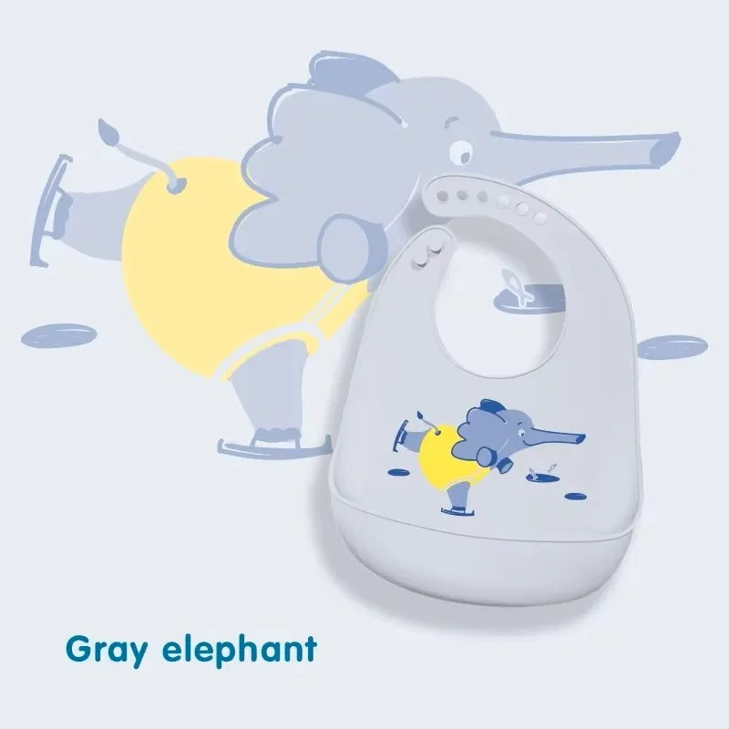 Bavoir Silicone Anti-Taches